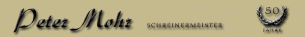 Tischler Hessen: Schreinermeister  Peter   Mohr